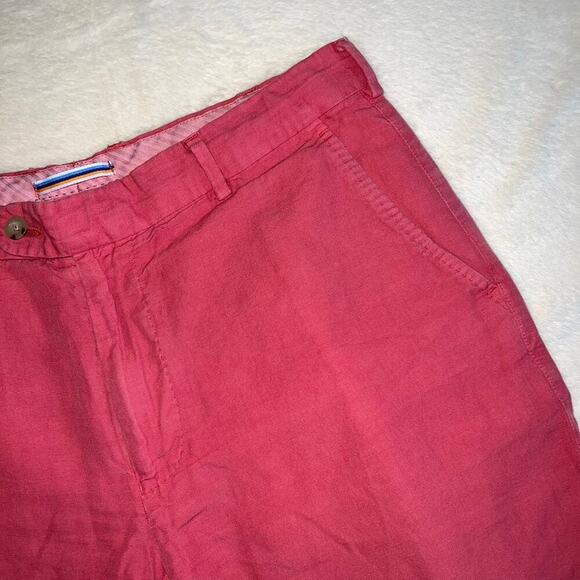 Peter millar cotton linen silk seaside short size 34 - Picture 3 of 6